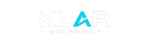 klar web agency logo design