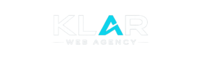 klar web agency logo design